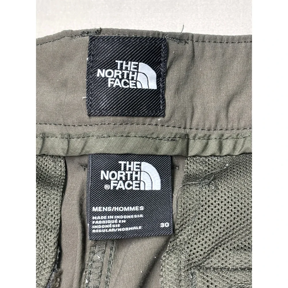 The North Face Men's Rolling‎ Sun Packable Shorts Grey Green Size 30X9